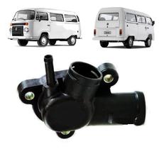 Flange do sensor de temperatura, volkswagen kombi 1.4 8v flex 2006a 2012 dfb1628