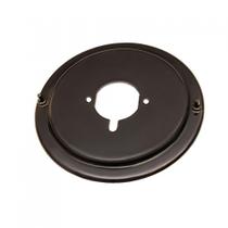 Flange Esmaltada Média Com Pino Anti-rotação Para Cooktop Preto