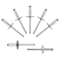 Flange grande de aço inoxidável Rivets ALLCLEAN 100 unidades 4,8 x 16 mm Flange grande de aço inoxidável Rivets ALLCLEAN 100 unidades 4,8 x 16 mm