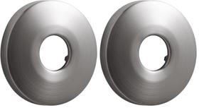 Flange para braço de chuveiro OFFO 6,4 cm em níquel escovado, pacote com 2