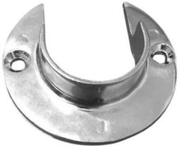 Flange Para Varão 19Mm Cromada Pvc ( Par) Reibraz