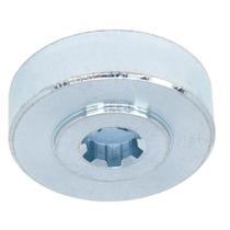 Flange Superior Roçadeira Tekna Com 6 Estrias Flange Da Faca Flange Superior Roçadeira Tekna Com 6 Estrias Flange Da Faca