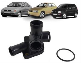 Flange Termostato Com Anel Polo Classic 2.0 Golf 1.8 2.0 Polo Audi A3 Flange Termostato Com Anel Polo Classic 2.0 Golf 1.8 2.0 Polo Audi A3