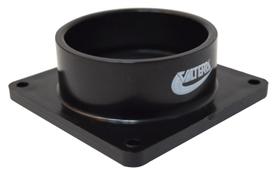 Flange Valterra T1005-2 com encaixe deslizante de 2" preta