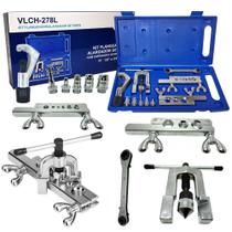 Flangeador 278 Com Alargador Chave Catraca E Cortador De Tubos