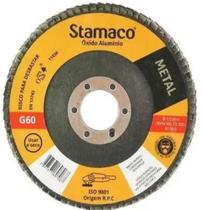 Flap De Disco Para Desbastar Metal G 60 115mm Stamaco Flap De Disco Para Desbastar Metal G 60 115mm Stamaco