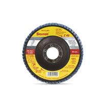 Flap disc 115x22 gr40 em fibra/conico