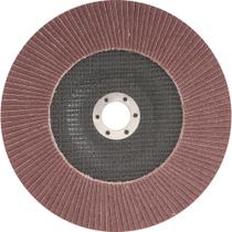 Flap disc 7" g80 costado fibra reto p/ aço carbono Nove54