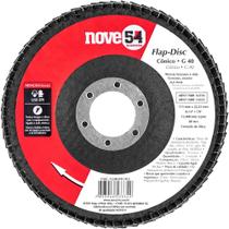 Flap Disc Cônico 4.1/2 G40 (C.Fibra) NOVE54