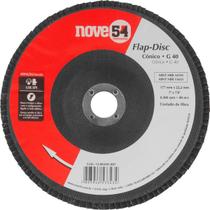 Flap-Disc Cônico 7" G40 Costado Fibra - Nove54 Flap-Disc Cônico 7" G40 Costado Fibra - Nove54