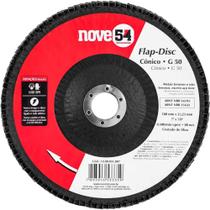 Flap-disc, Disco de Desbaste/acabamento, 7" - 180 mm, Cônico, Grão 50, Nove54 OstenVonder Flap-disc, Disco de Desbaste/acabamento, 7" - 180 mm, Cônico, Grão 50, Nove54 OstenVonder
