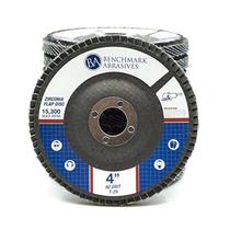 Flap Discs Benchmark Abrasives Premium Zirconia 120 Grit, pacote com 10 Flap Discs Benchmark Abrasives Premium Zirconia 120 Grit, pacote com 10