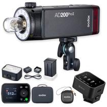Flash AD200 Pro II TTL com Rádio Flash Sem fio Godox X3 para Canon