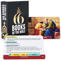 Flash Cards Briston 66 Livros da Bíblia com resumo e mais