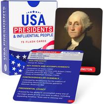 Flash Cards Briston História dos Estados Unidos 75 presidentes Flash Cards Briston História dos Estados Unidos 75 presidentes