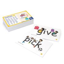 Flash Cards Child1st SnapWords Lista C Multissensoriais 11 x 7 cm