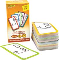 Flash Cards Edupress Adição de todos os fatos 0-12 Flash Cards Edupress Adição de todos os fatos 0-12