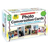 Flash Cards Key Education Photo Conversation Cards 90 unidades