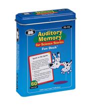 Flash Cards Super Duper Auditory Memory Science Stories