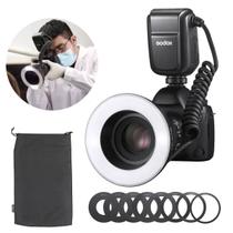 Flash Circular Odonto Macro Godox Mf-r76 Ttl Para Câmeras Canon