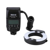 Flash de Anel Macro LED Meike MK-14EXT TTL para DSLR Nikon