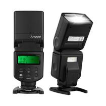 Flash De Câmera Speedlite Com Luz De Preenchimento Led Ajustável Universal Para Canon Nikon Olympus
