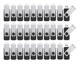Flash Drives Woolken de 1 GB USB 2.0, pacote com 50 cordões