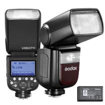 Flash Godox Para Canon V860 Iii Ttl Hss Com Luz De Modelagem + Bateria