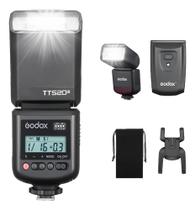 Flash Godox TT520III Versão 3 TT520 III Speedlite com transmissor Canon Nikon Sony ZV-e10 Flash Godox TT520III Versão 3 TT520 III Speedlite com transmissor Canon Nikon Sony ZV-e10
