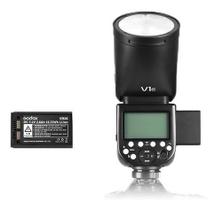 Flash godox v1 para canon com bateria ( ttl/hss )