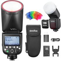 Flash Godox V1 Pro C para câmeras Canon com HSS TTL sem fio