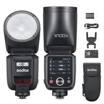 Flash Godox V100 Ttl Para Câmera Sony Flash Godox V100 Ttl Para Câmera Sony