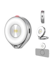 Flash magnético Selfie Light TELESIN 2 em 1 e beleza para iPhone Flash magnético Selfie Light TELESIN 2 em 1 e beleza para iPhone