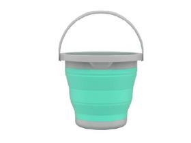 Flash - Mop Balde Retratil 05L verde água