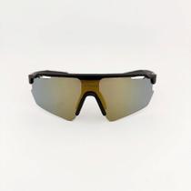 Flash preto com dourado espelhado + case esportiva Flash preto com dourado espelhado + case esportiva