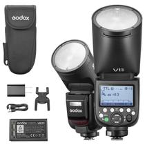 Flash Speedlight Godox V1pro C Ttl Cabeça Redonda - Sony