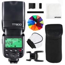 Flash Speedlite Godox TT600 2.4G para Canon Nikon Pentax