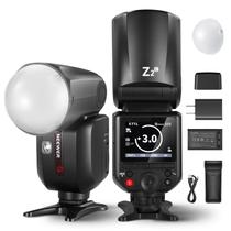 Flash Speedlite Neewer Z2-C 2.4G TTL para Canon com difusor