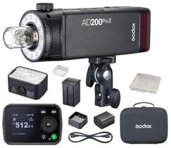 Flash Strobe Godox AD200 Pro e AD200Pro II 200Ws 2.4G