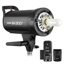 Flash Tocha Estúdio Godox Sk300 Ii 110v + Rádio Flash