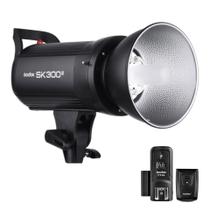 Flash Tocha Estúdio Godox Sk300 Ii 110v + Rádio Flash