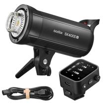 Flash Tocha Godox 400w Sk400ii V 220v + Nano X3 Canon