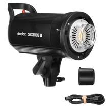 Flash Tocha Godox Sk300ii V 300w Luz Modelorada Para Estúdio - 110v