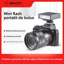 Flash Universal Mini Speedlite Para Câmera, Montagem Em Sapata Quente Gn12 5600k Para Sony Canon