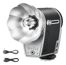 Flash Vintage Retro Godox Lux Cadet Para Canon Nikon Sony Prateado