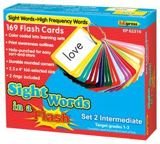 Flashcards Edupress hand2mind - Sight Words in a Flash (65500 Palavras)