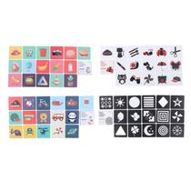 Flashcards Hztyyier High Contrast Baby 64 unidades com caixa Flashcards Hztyyier High Contrast Baby 64 unidades com caixa