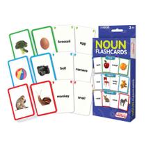 Flashcards Junior Learning JL214 Substantivo com 3 baralhos para crianças Flashcards Junior Learning JL214 Substantivo com 3 baralhos para crianças