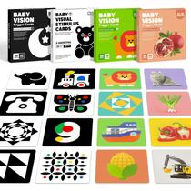 Flashcards Kopokita High Contrast 80 unidades 160 páginas de 0 a 36 meses Flashcards Kopokita High Contrast 80 unidades 160 páginas de 0 a 36 meses