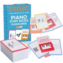 Flashcards Piano Staff Notes & Theory AXPTECH com 104 cartões Flashcards Piano Staff Notes & Theory AXPTECH com 104 cartões